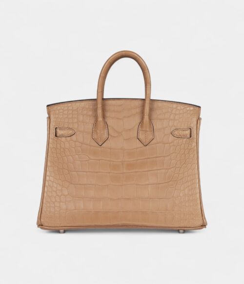 Hermès Birkin 25 Chai Matte Alligator Palladium Hardware