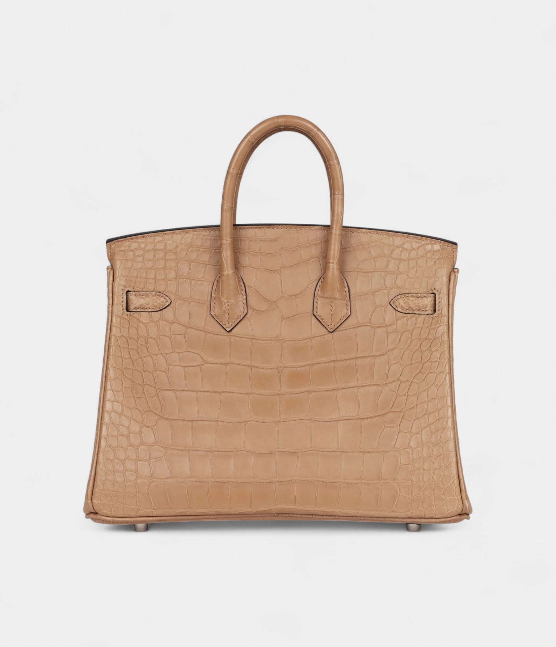 Hermès Birkin 25 Chai Matte Alligator Palladium Hardware
