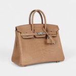 Hermès Birkin 25 Chai Matte Alligator Palladium Hardware