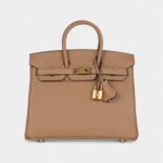 Hermès Birkin 25 Chai Togo Gold Hardware