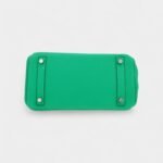 Hermès Birkin 25 Cm Handbag In Vert Menthe Swift Leather