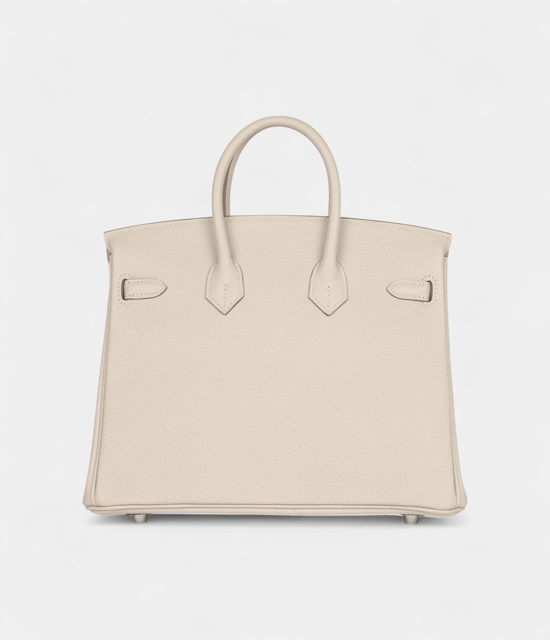 Hermès Birkin 25 Craie Togo Palladium Hardware