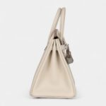 Hermès Birkin 25 Craie Togo Palladium Hardware