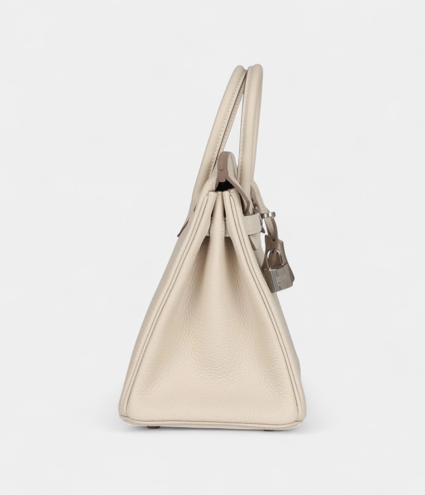 Hermès Birkin 25 Craie Togo Palladium Hardware