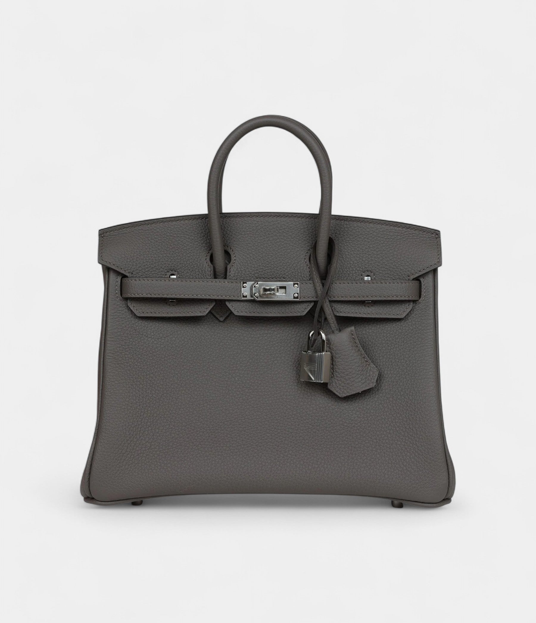 Hermès Birkin 25 Etain Togo Palladium Hardware