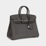 Hermès Birkin 25 Etain Togo Palladium Hardware