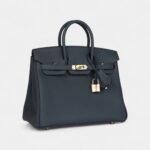Hermès Birkin 25 Gris Misty Togo Permabrass Hardware