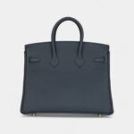 Hermès Birkin 25 Gris Misty Togo Permabrass Hardware
