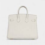 Hermès Birkin 25 Gris Pale Togo Gold Hardware