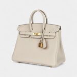 Hermès Birkin 25 Himalaya Niloticus Crocodile Palladium Hardware