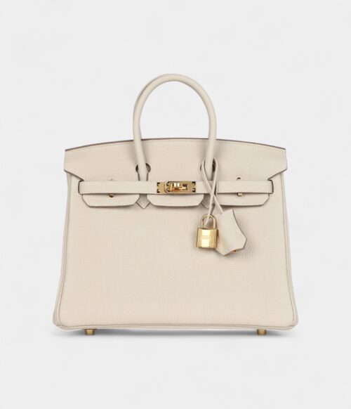 Hermès Birkin 25 Himalaya Niloticus Crocodile Palladium Hardware