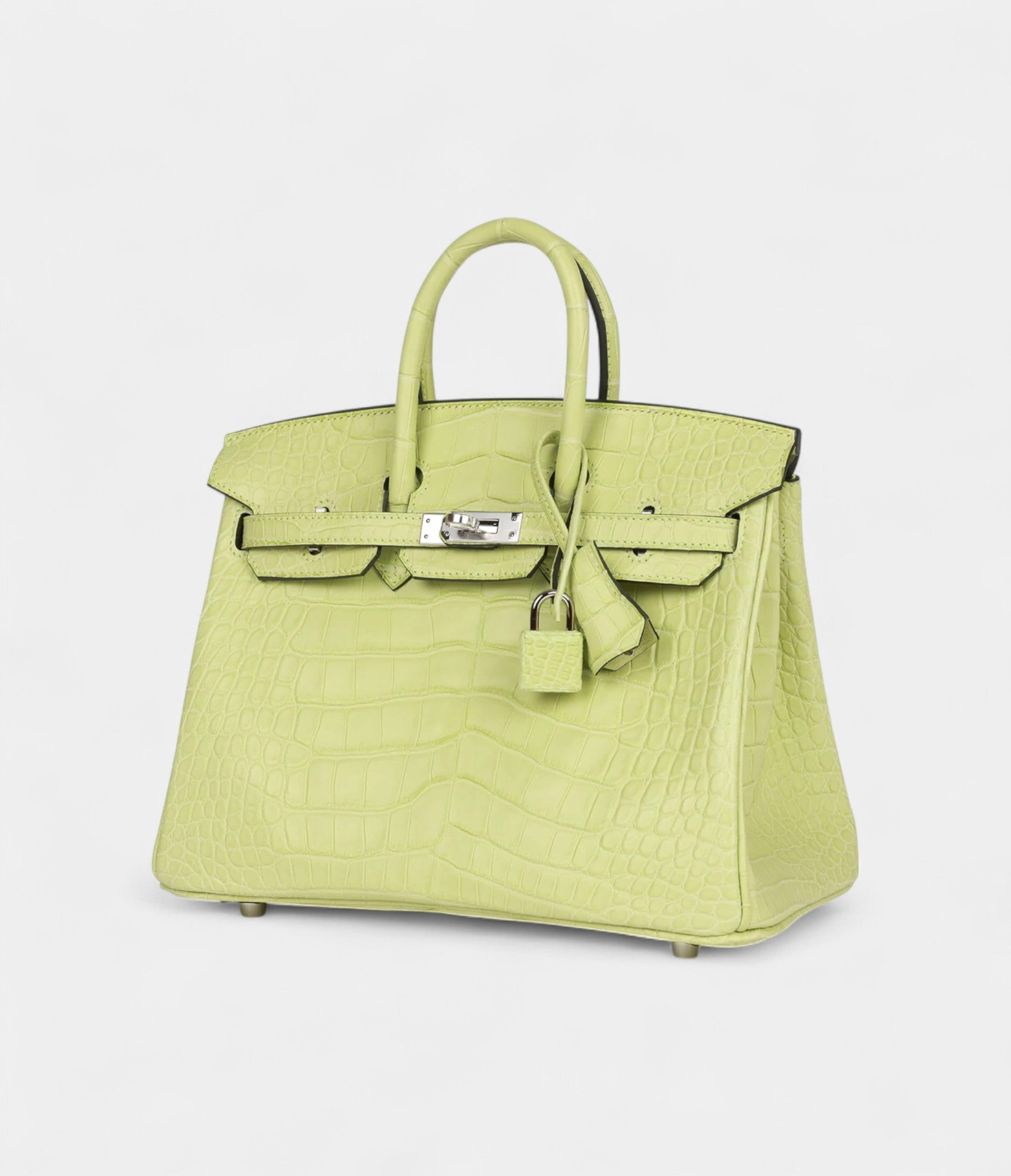 HermesBirkin25JauneBourgeonMatteAlligatorPalladiumHardware_5.jpg Hermès Birkin 25 Jaune Bourgeon Matte Alligator Palladium Hardware