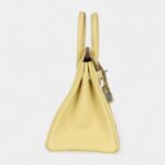 Hermès Birkin 25 Jaune Poussin Togo Palladium Hardware