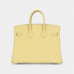 Hermès Birkin 25 Jaune Poussin Togo Palladium Hardware