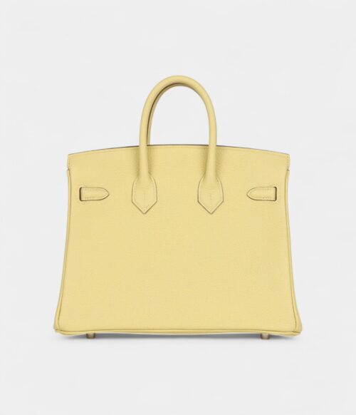 Hermès Birkin 25 Jaune Poussin Togo Palladium Hardware
