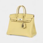 Hermès Birkin 25 Jaune Poussin Togo Palladium Hardware