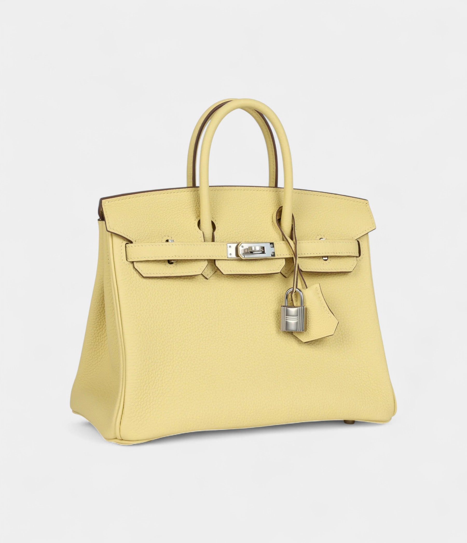 Hermès Birkin 25 Jaune Poussin Togo Palladium Hardware