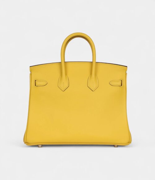 Hermès Birkin 25 Jaune de Naples Swift Palladium Hardware