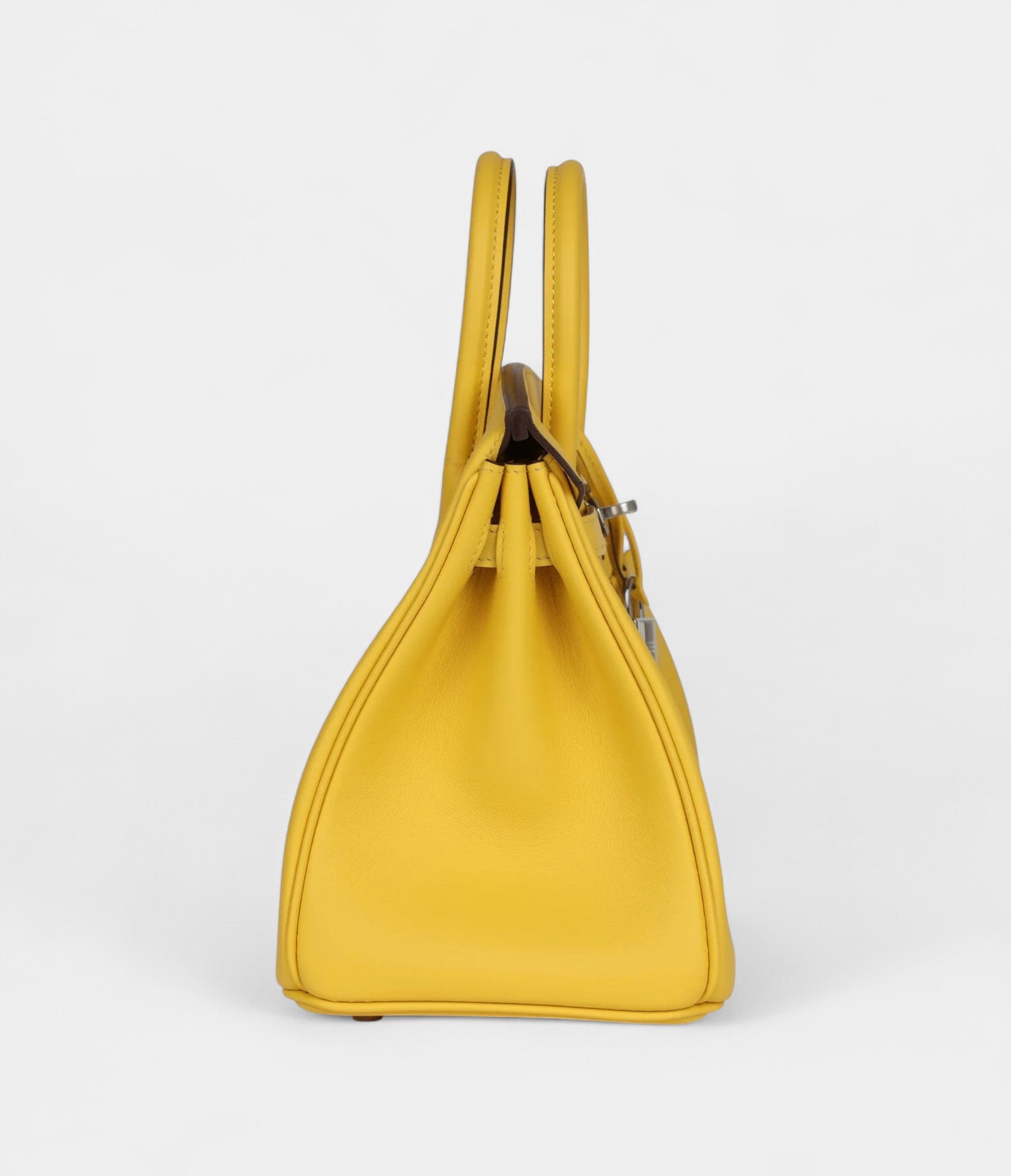 Hermès Birkin 25 Jaune de Naples Swift Palladium Hardware