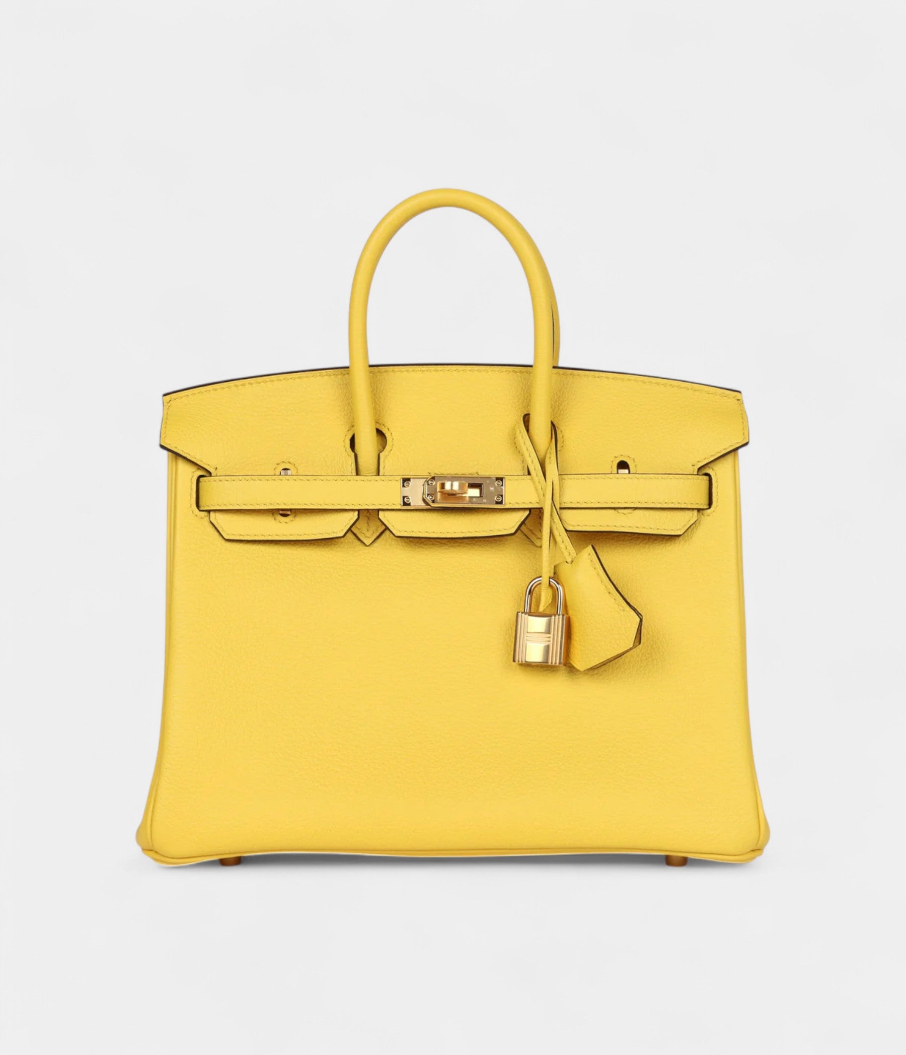 Hermès Birkin 25 Jaune de Naples Togo Gold Hardware