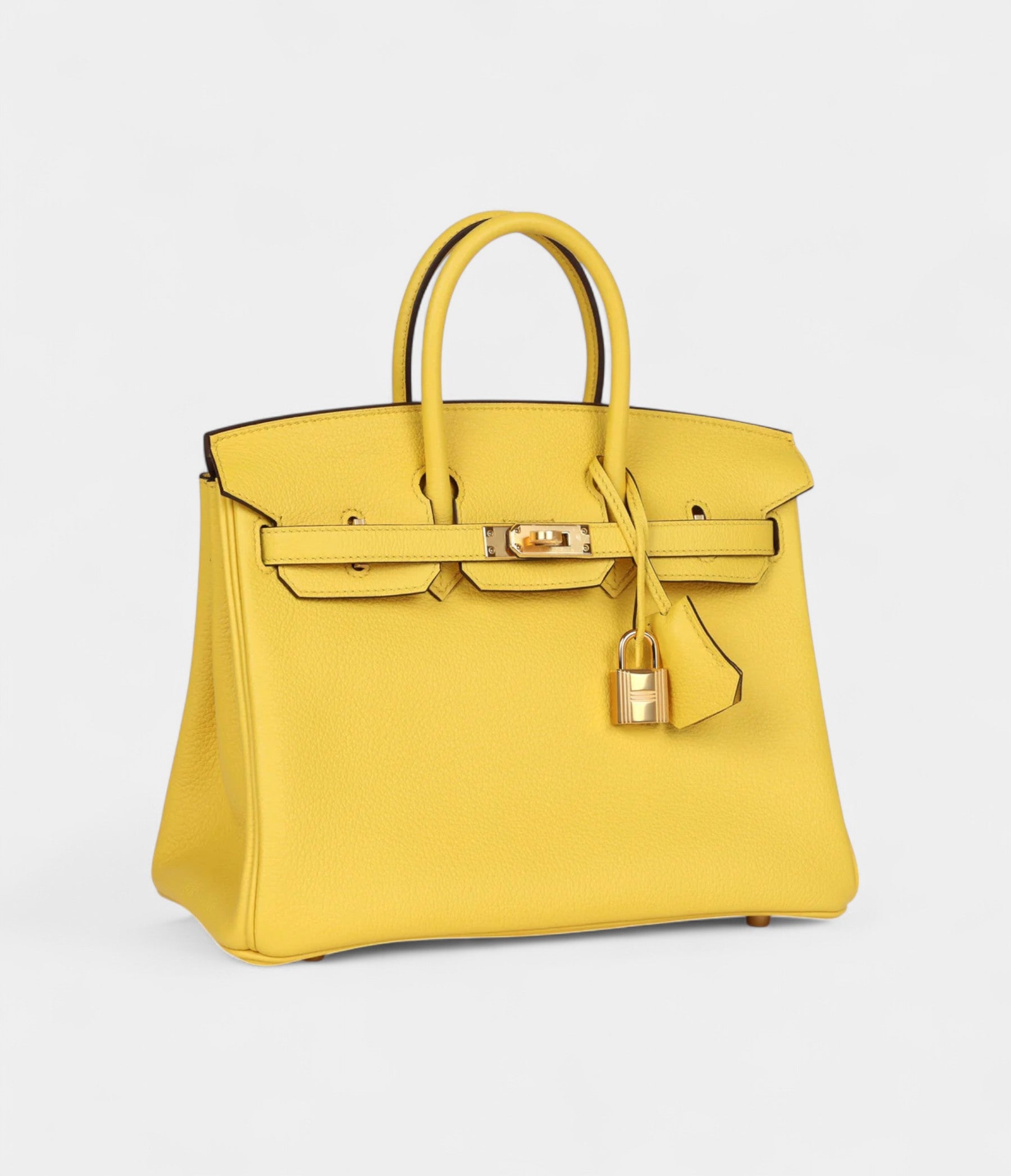 Hermès Birkin 25 Jaune de Naples Togo Gold Hardware