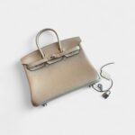 Hermes Birkin 25 Leather Handbag
