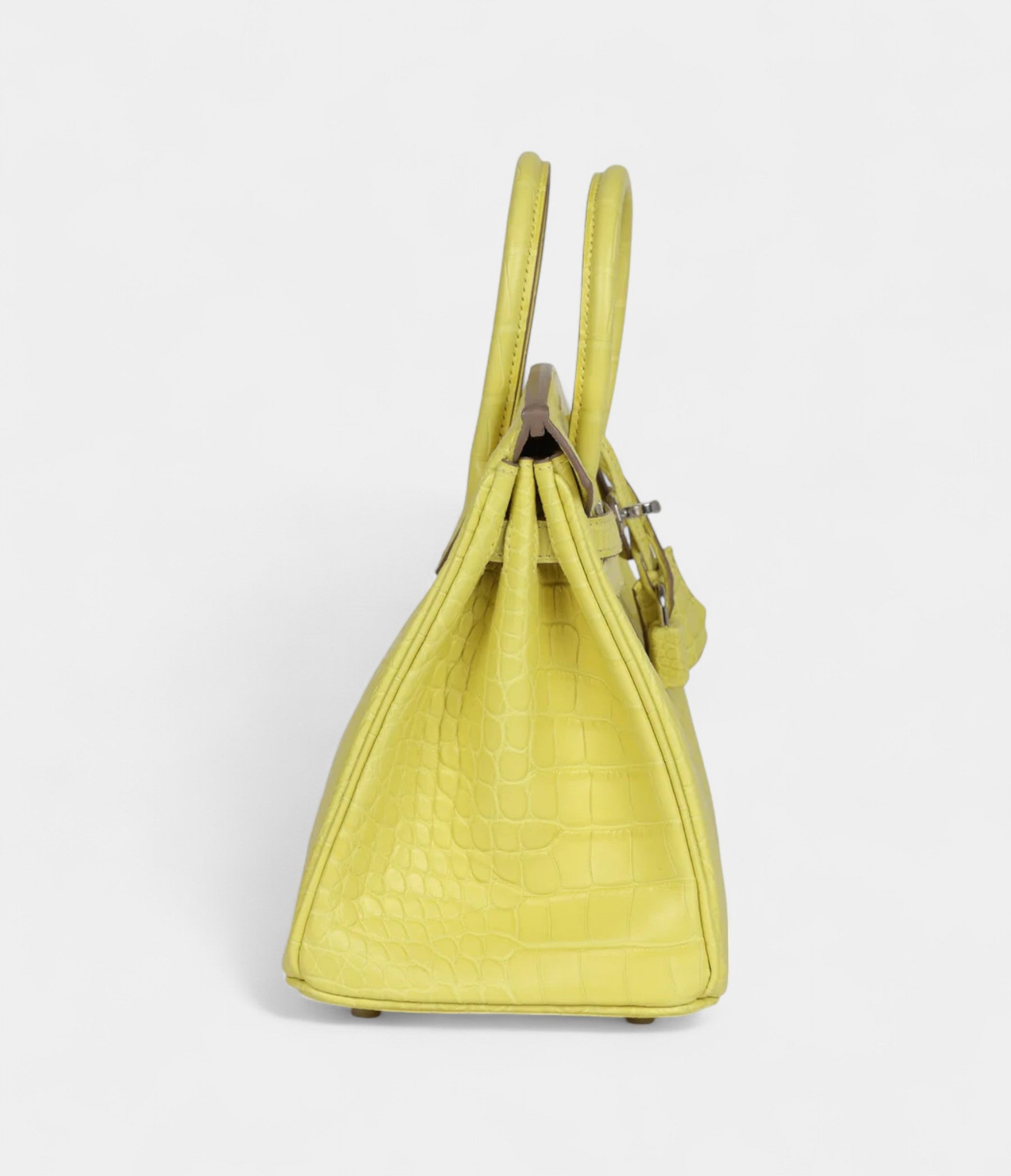 Hermès Birkin 25 Lime Matte Alligator Palladium Hardware