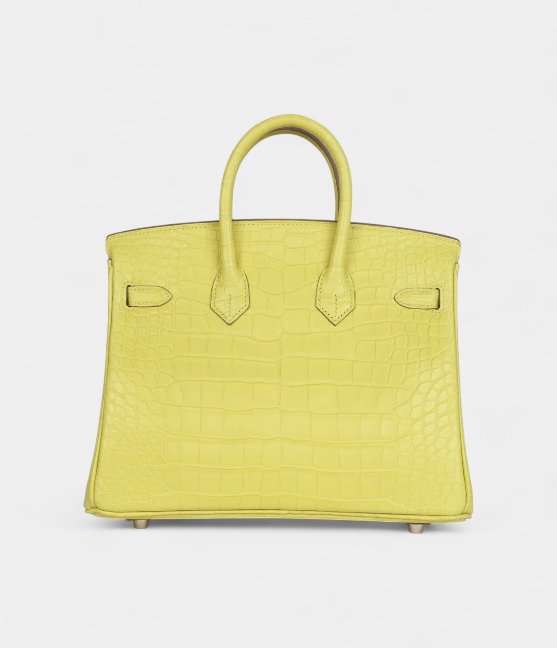 Hermès Birkin 25 Lime Matte Alligator Palladium Hardware