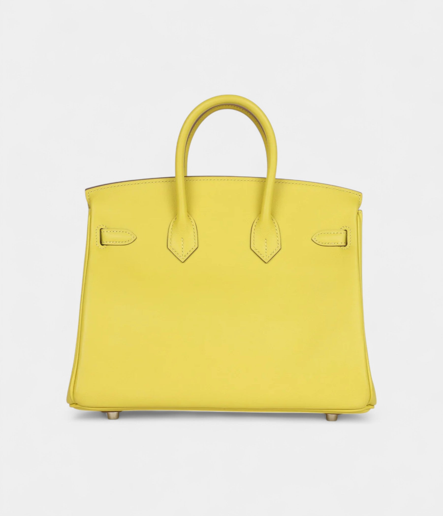 Hermès Birkin 25 Lime Swift Palladium Hardware