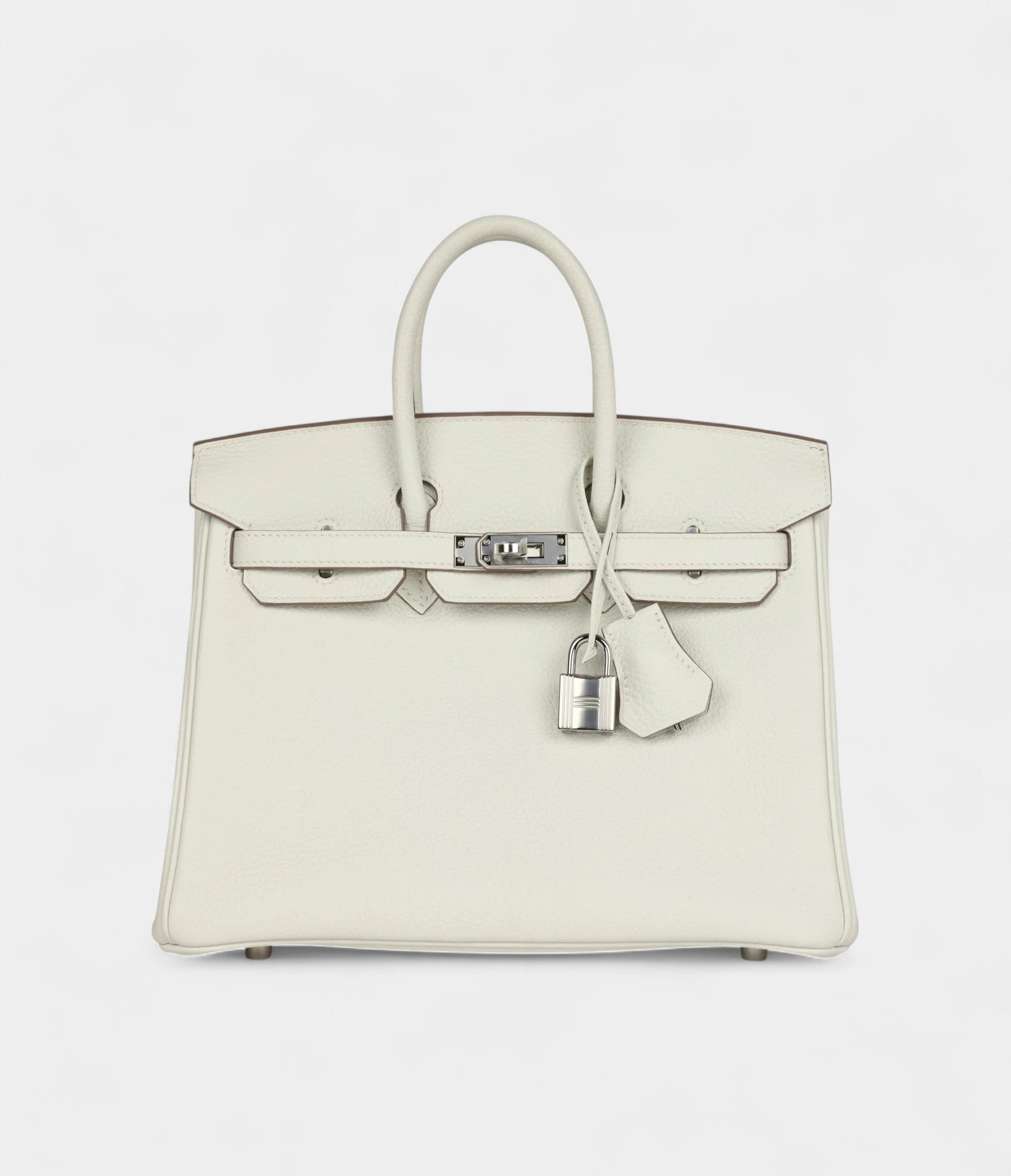 Hermès Birkin 25 Mushroom Togo Palladium Hardware