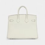 Hermès Birkin 25 Mushroom Togo Palladium Hardware