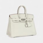 Hermès Birkin 25 Mushroom Togo Palladium Hardware