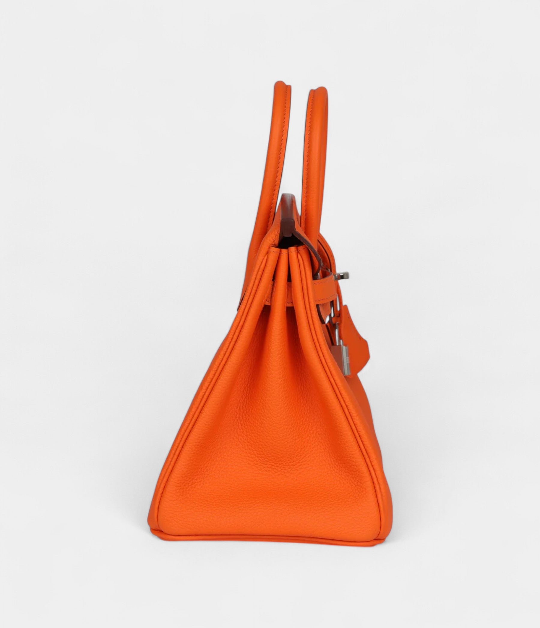 Hermès Birkin 25 Orange Minium Togo Palladium Hardware
