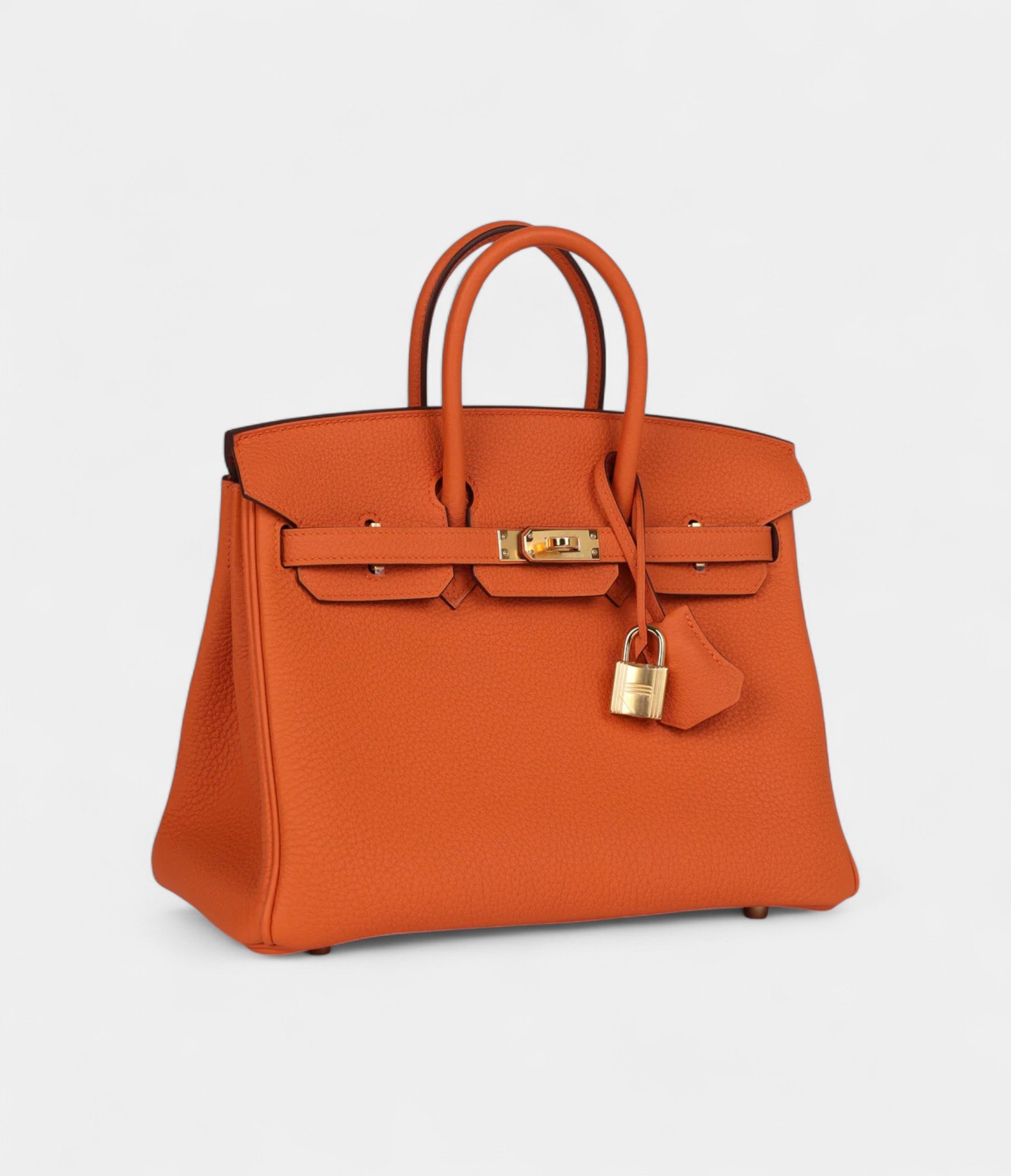 Hermès Birkin 25 Orange Togo Gold Hardware