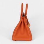 Hermès Birkin 25 Orange Togo Gold Hardware