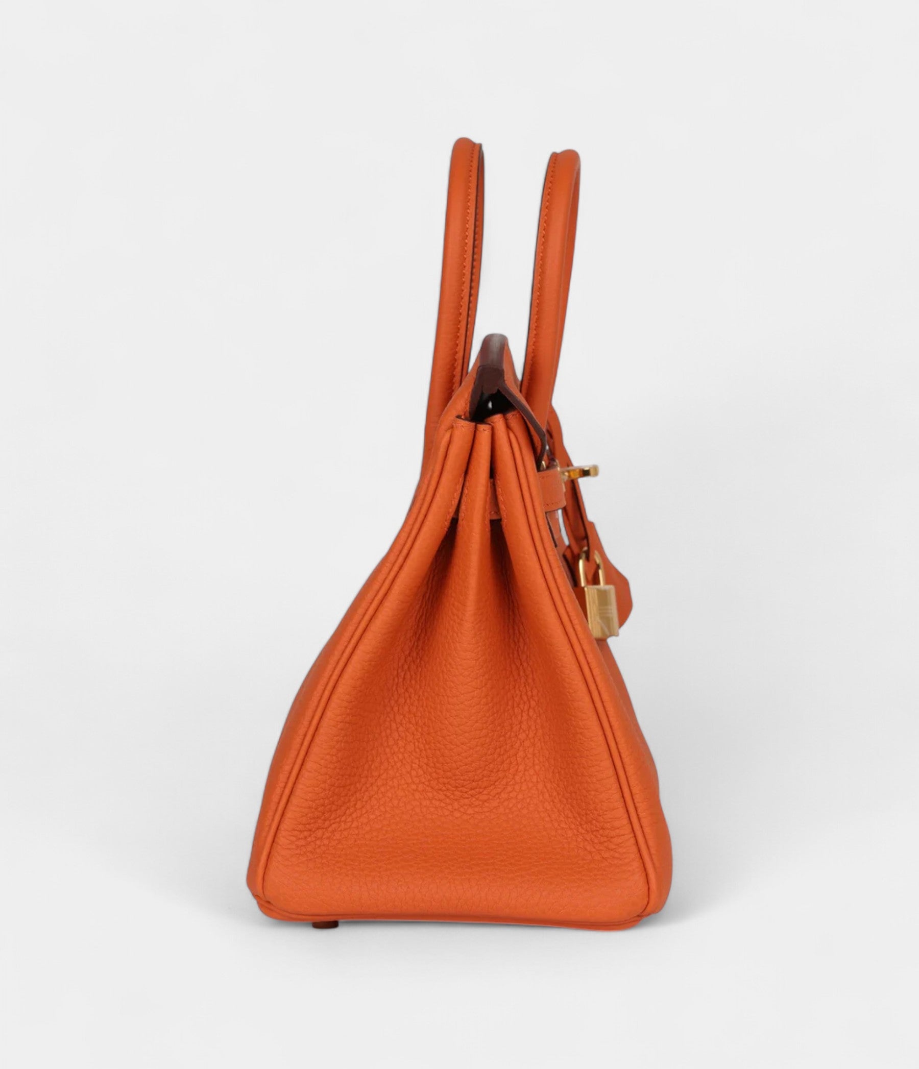 Hermès Birkin 25 Orange Togo Gold Hardware