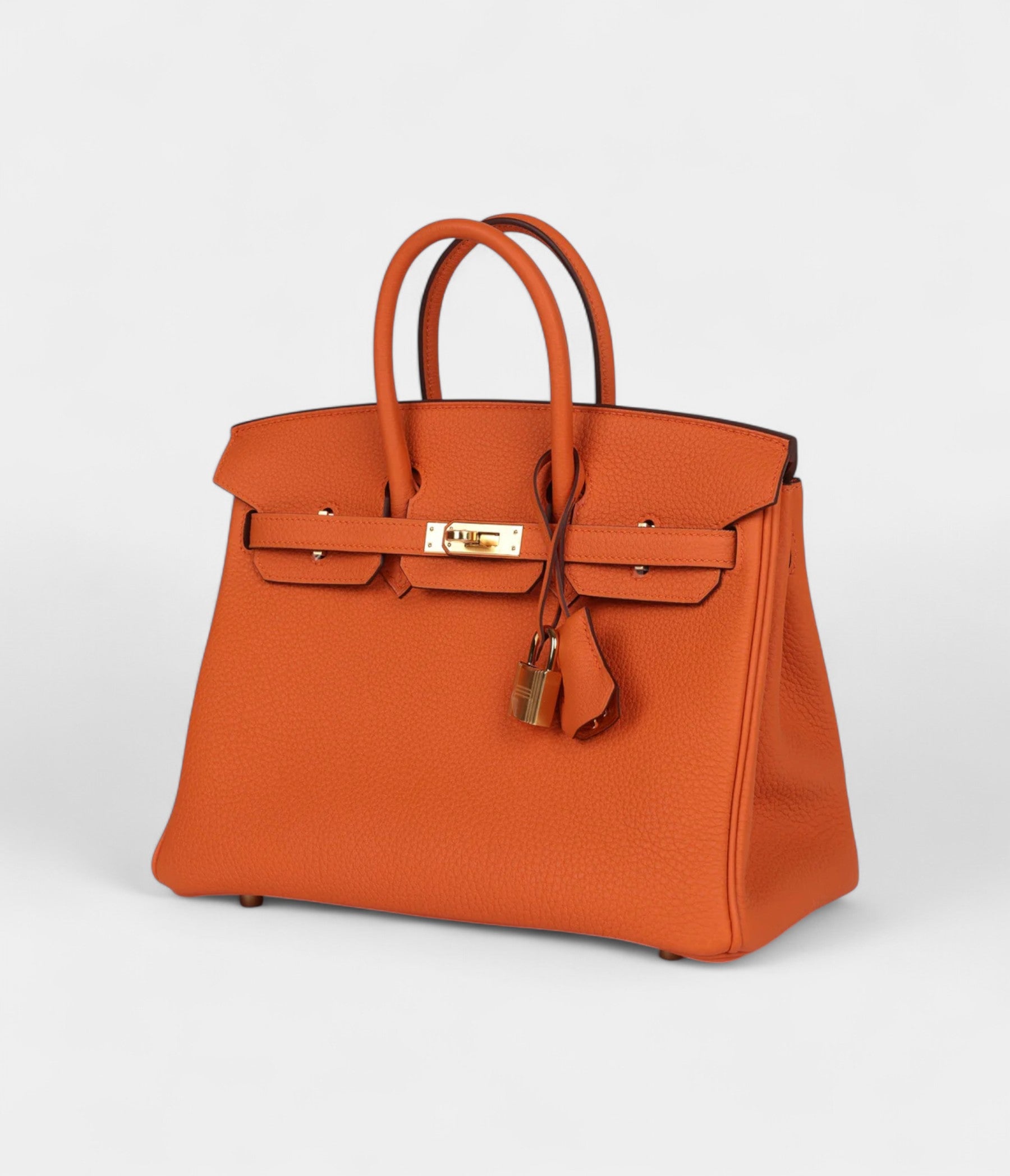 Hermès Birkin 25 Orange Togo Gold Hardware