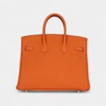 Hermès Birkin 25 Orange Togo Palladium Hardware