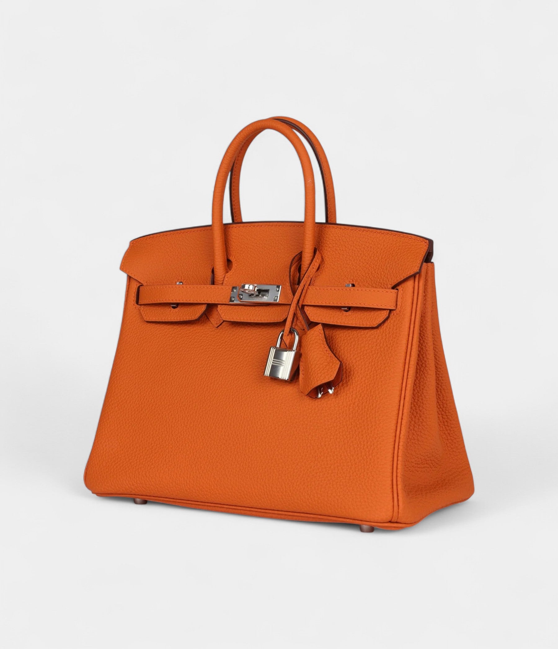 HermesBirkin25OrangeTogoPalladiumHardware_4.jpg Hermès Birkin 25 Orange Togo Palladium Hardware