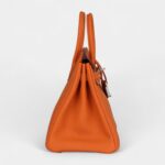 Hermès Birkin 25 Orange Togo Palladium Hardware