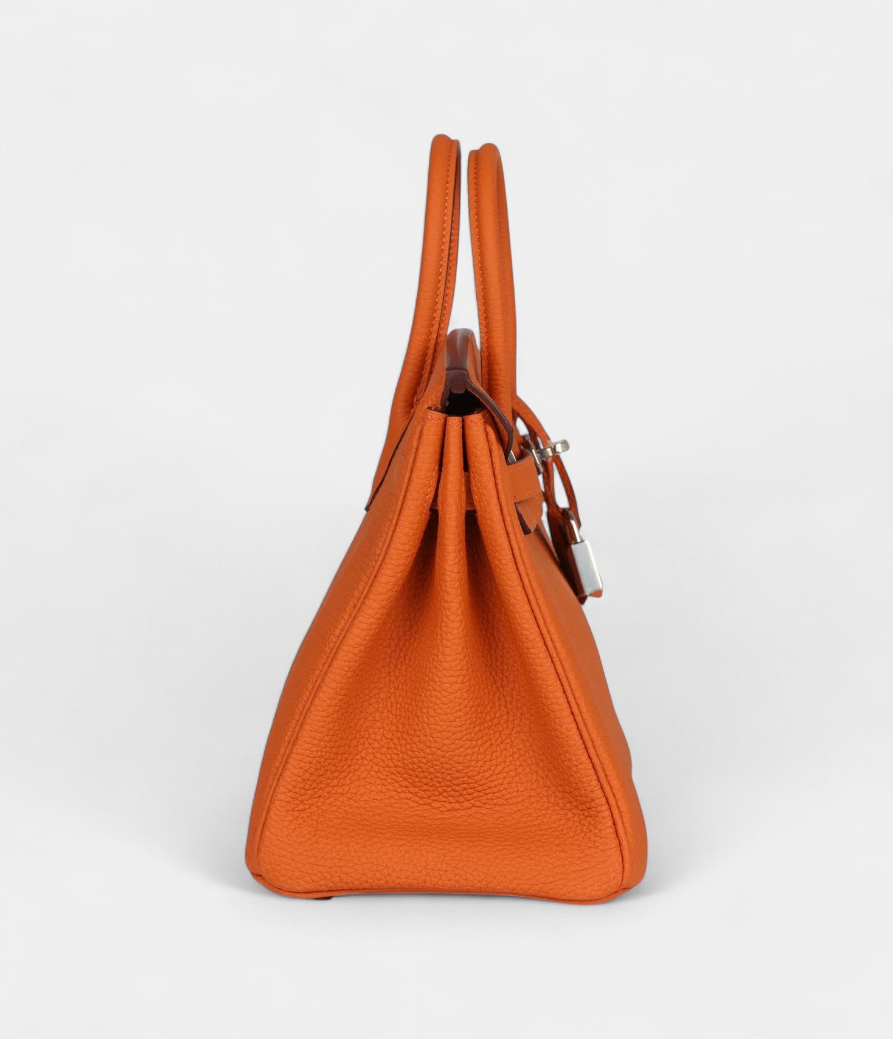 HermesBirkin25OrangeTogoPalladiumHardware_5.jpg Hermès Birkin 25 Orange Togo Palladium Hardware