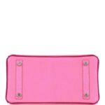 Hermès Birkin 25 Rose Lipstick and Anemone Chèvre Palladium Hardware