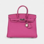 Hermès Birkin 25 Rose Pourpre Togo Palladium Hardware