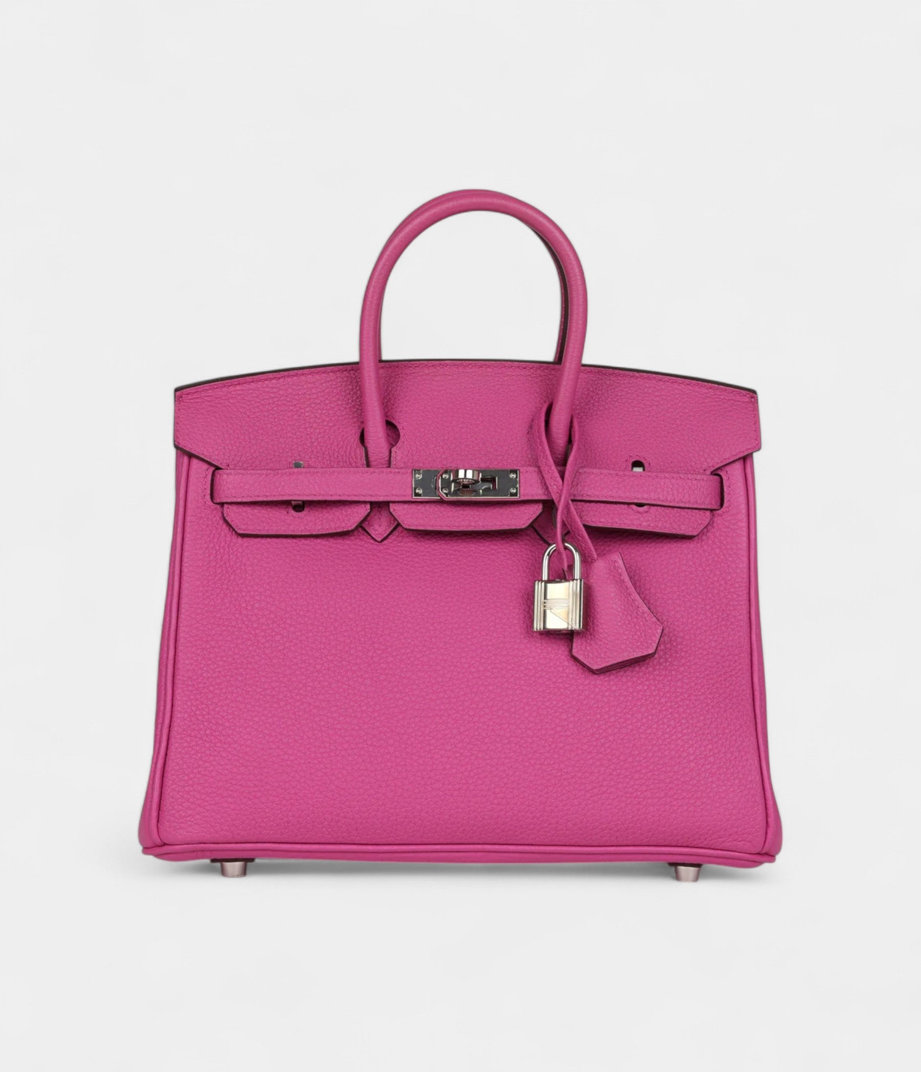 Hermès Birkin 25 Rose Pourpre Togo Palladium Hardware