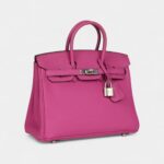 Hermès Birkin 25 Rose Pourpre Togo Palladium Hardware