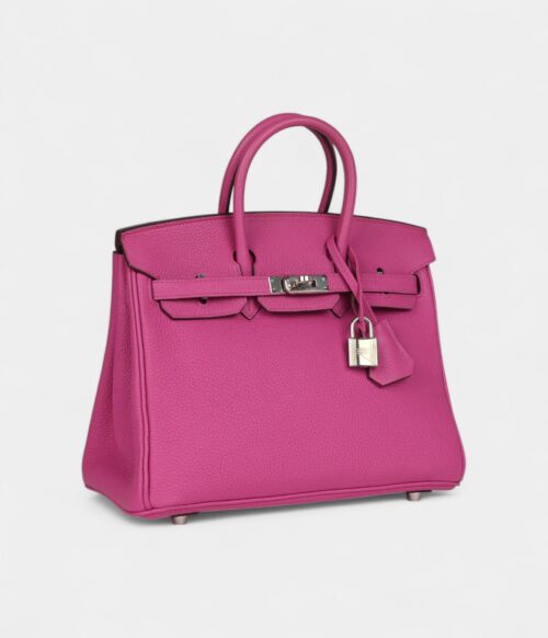 Hermès Birkin 25 Rose Pourpre Togo Palladium Hardware