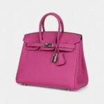 Hermès Birkin 25 Rose Pourpre Togo Palladium Hardware