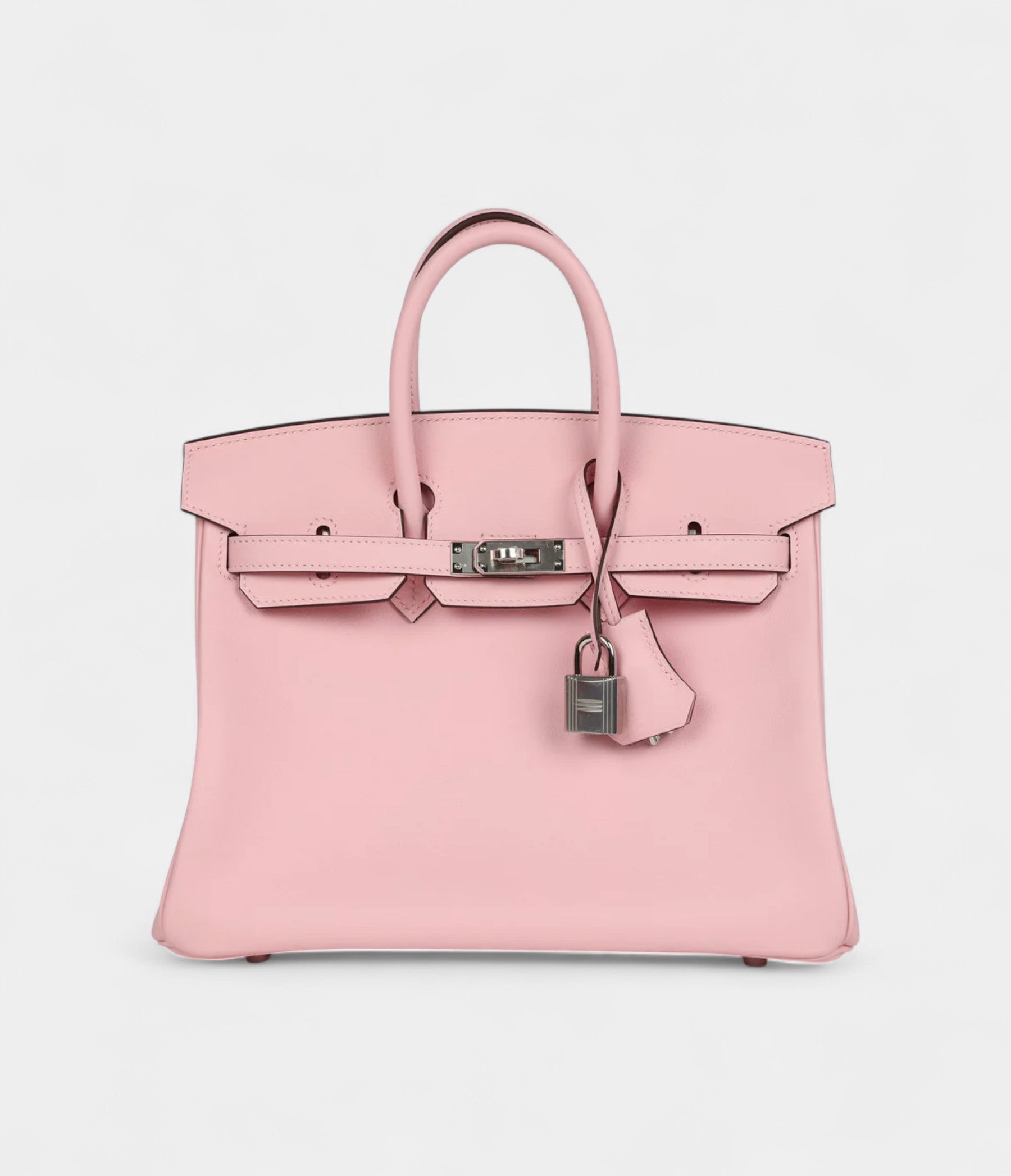 Hermès Birkin 25 Rose Sakura Swift Palladium Hardware