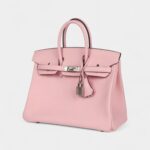 Hermès Birkin 25 Rose Sakura Swift Palladium Hardware