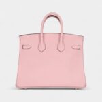 Hermès Birkin 25 Rose Sakura Swift Palladium Hardware